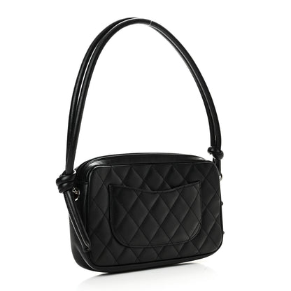 Chanel Calfskin Quilted Cambon Pochette Black 3 of 10