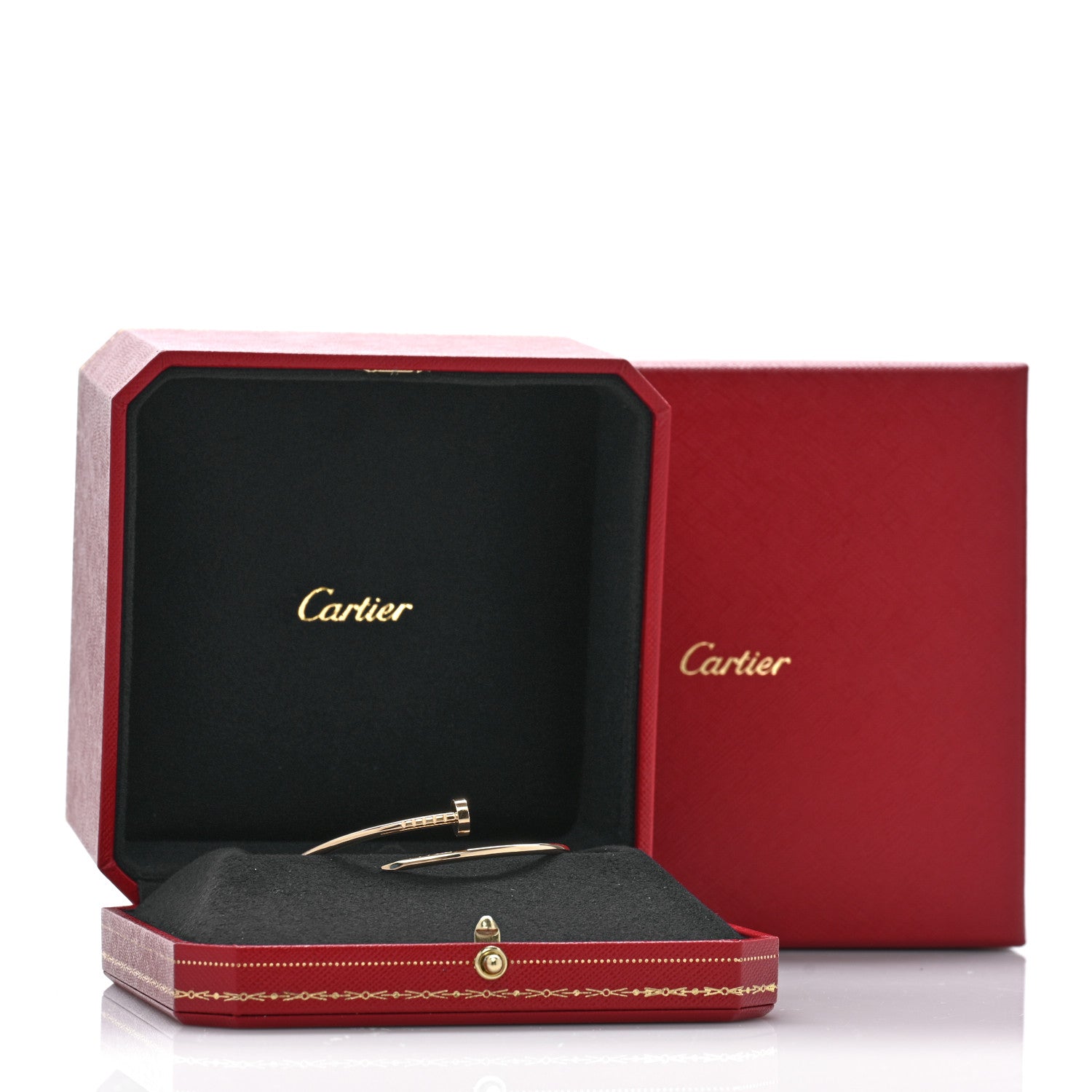 Cartier 18K Yellow Gold Small Juste Un Clou Bracelet 16 4 of 4