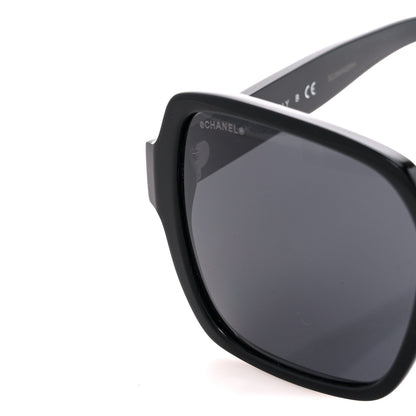 Chanel Acetate Square Sunglasses 5408-A Black 7 of 8