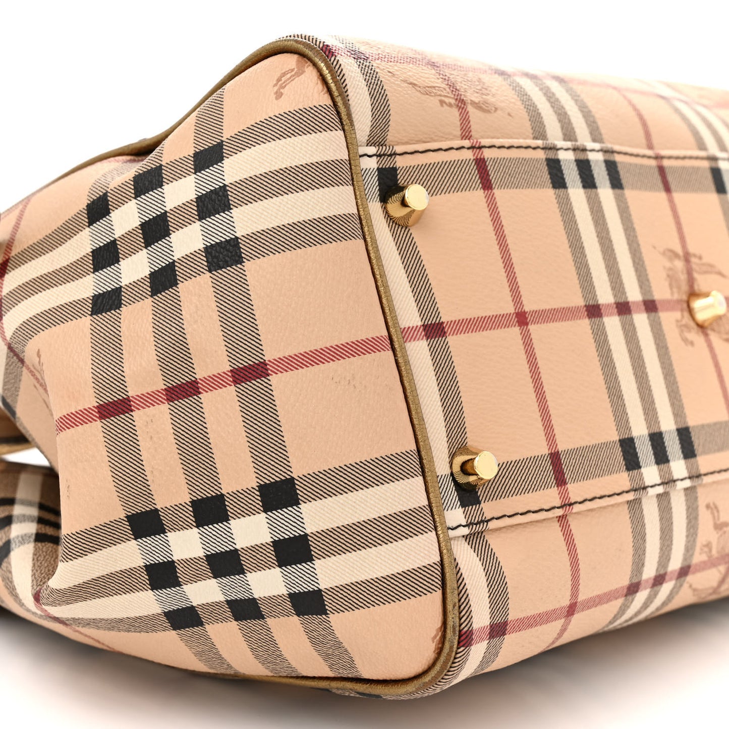 Haymarket Check Small Canterbury Tote Bronze