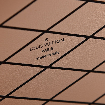 Louis Vuitton Calfskin Catogram Petite Boite Chapeau Tan 10 of 12