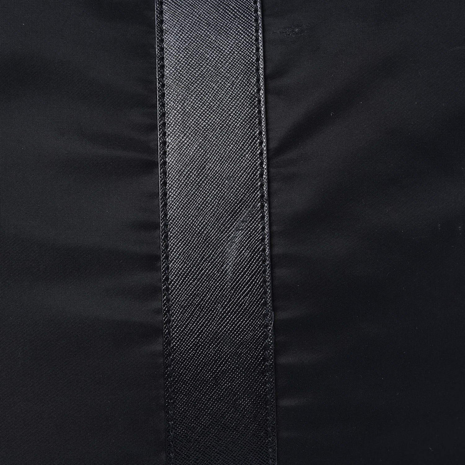 Prada Tessuto Nylon Saffiano Luggage Black 18 of 19