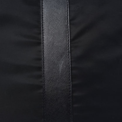 Prada Tessuto Nylon Saffiano Luggage Black 18 of 19