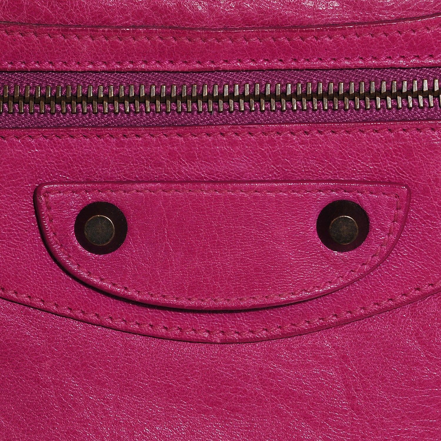 Balenciaga Chevre Classic Hardware City Magenta 9 of 15