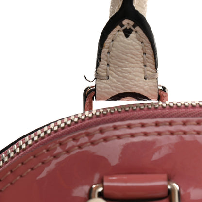 Louis Vuitton Patent Monogram Alma BB Rose Blush 12 of 19