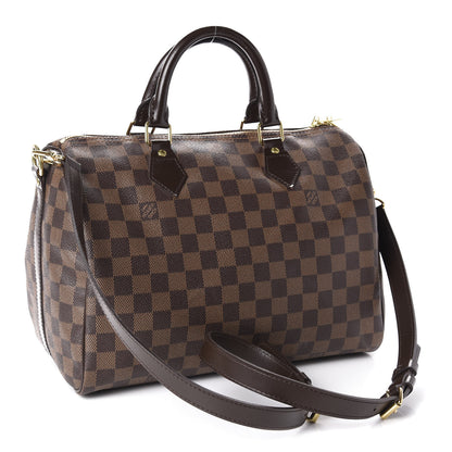 Louis Vuitton Damier Ebene Speedy Bandouliere 30 4 of 12