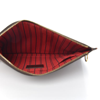 Louis Vuitton Damier Ebene Neverfull MM GM Pochette 5 of 8