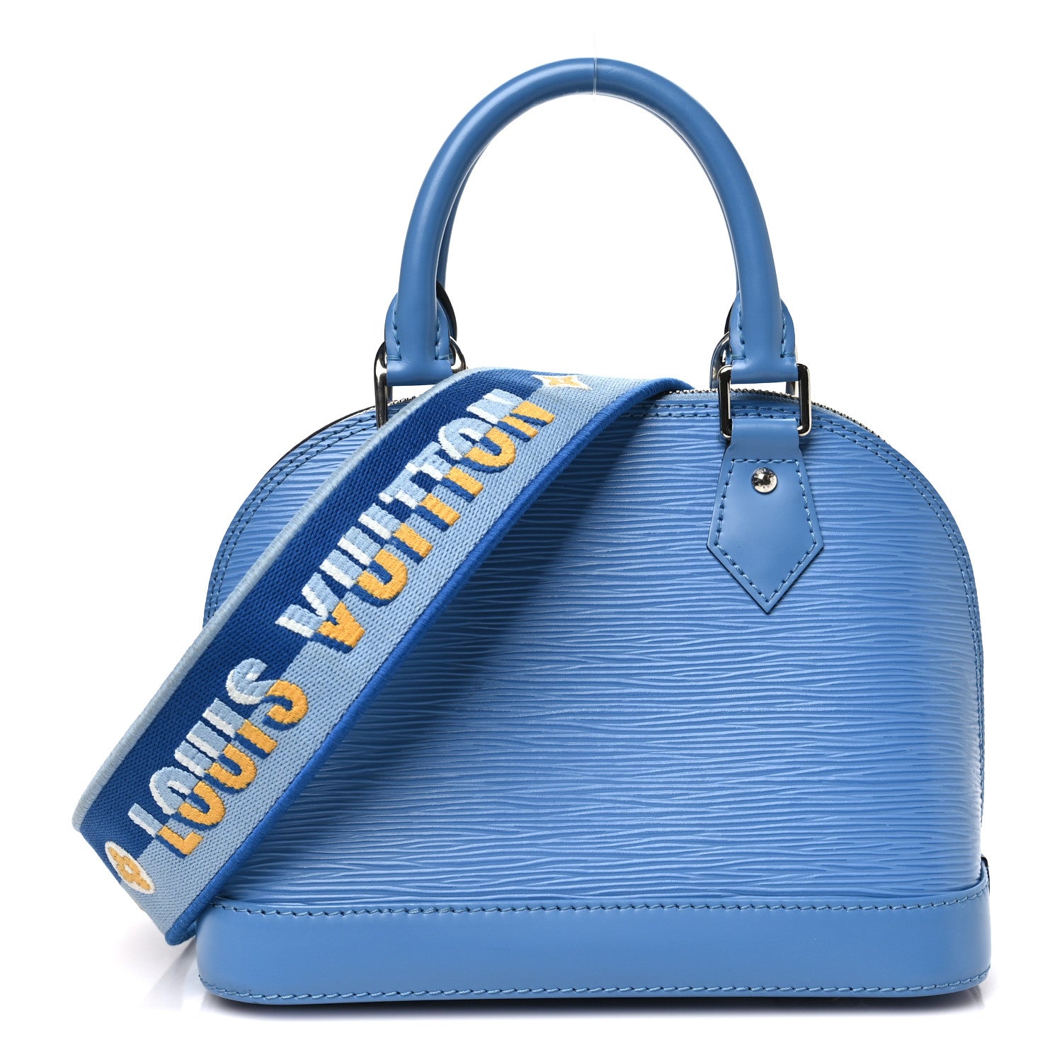 Louis Vuitton Epi Jacquard Alma BB Bleuet 1 of 10