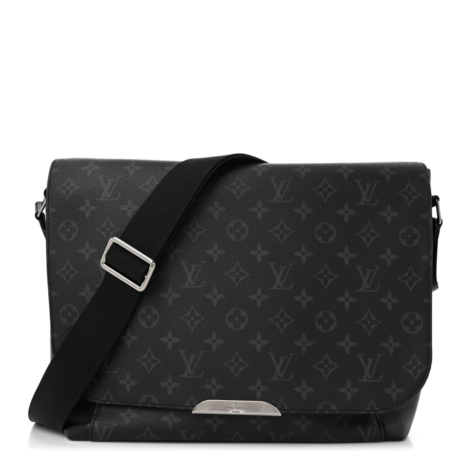 Louis Vuitton Monogram Eclipse Explorer MM Black 1 of 9