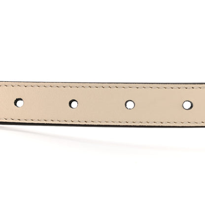 Gucci Moon Calfskin Double G 20mm Belt 70 28 Mystic White 3 of 5