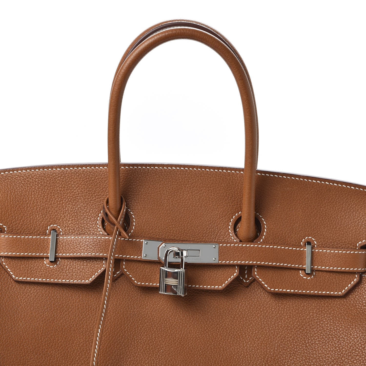 Hermes Natural Barenia Faubourg Birkin 35 Fauve 12 of 13