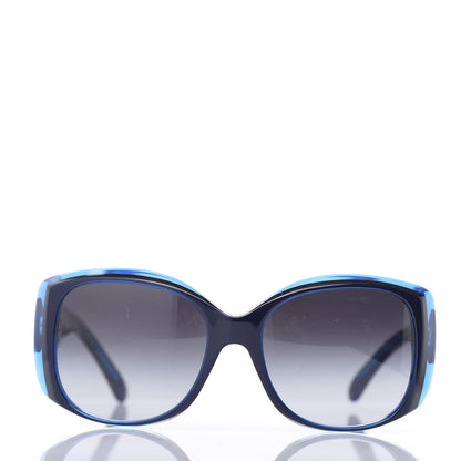 Chanel Mother of Pearl CC Sunglasses 5227-H Blue 2 of 8