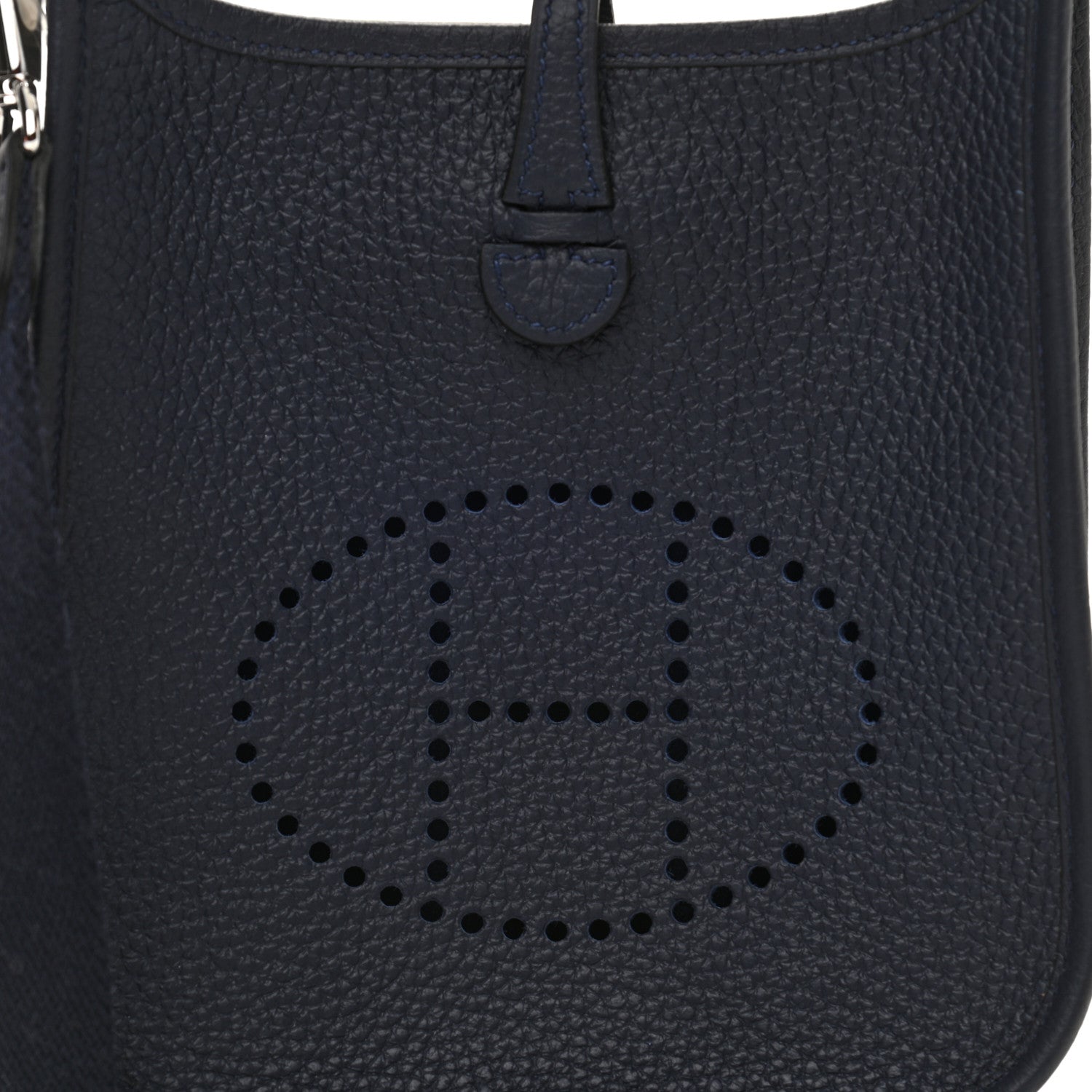 Hermes Taurillon Clemence Amazone Evelyne TPM Bleu Nuit Bleu Indigo 8 of 11