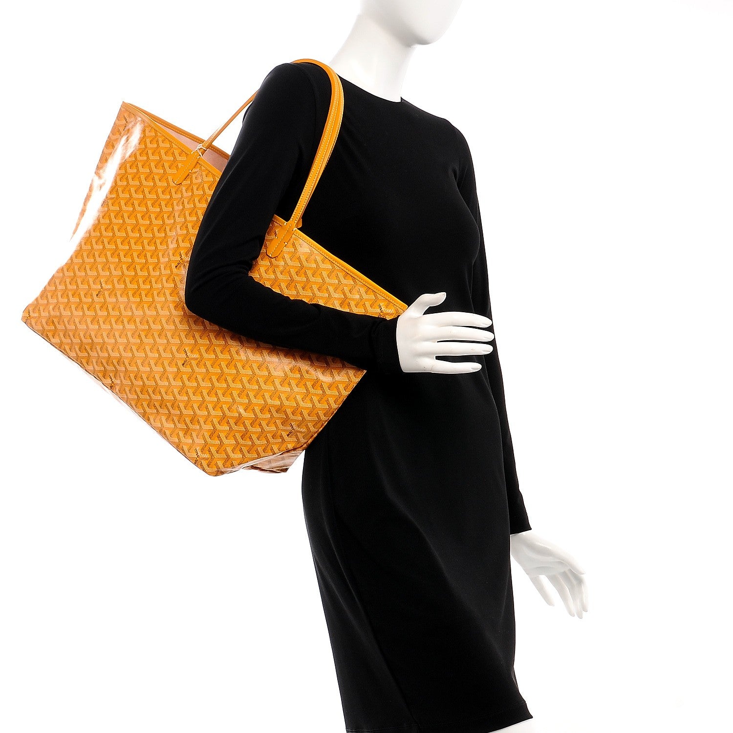 Goyard Goyardine Saint Louis GM Yellow 2 of 8
