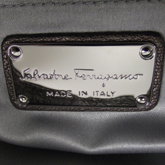 SALVATOREFERRAGAMOLeatherChainClutch