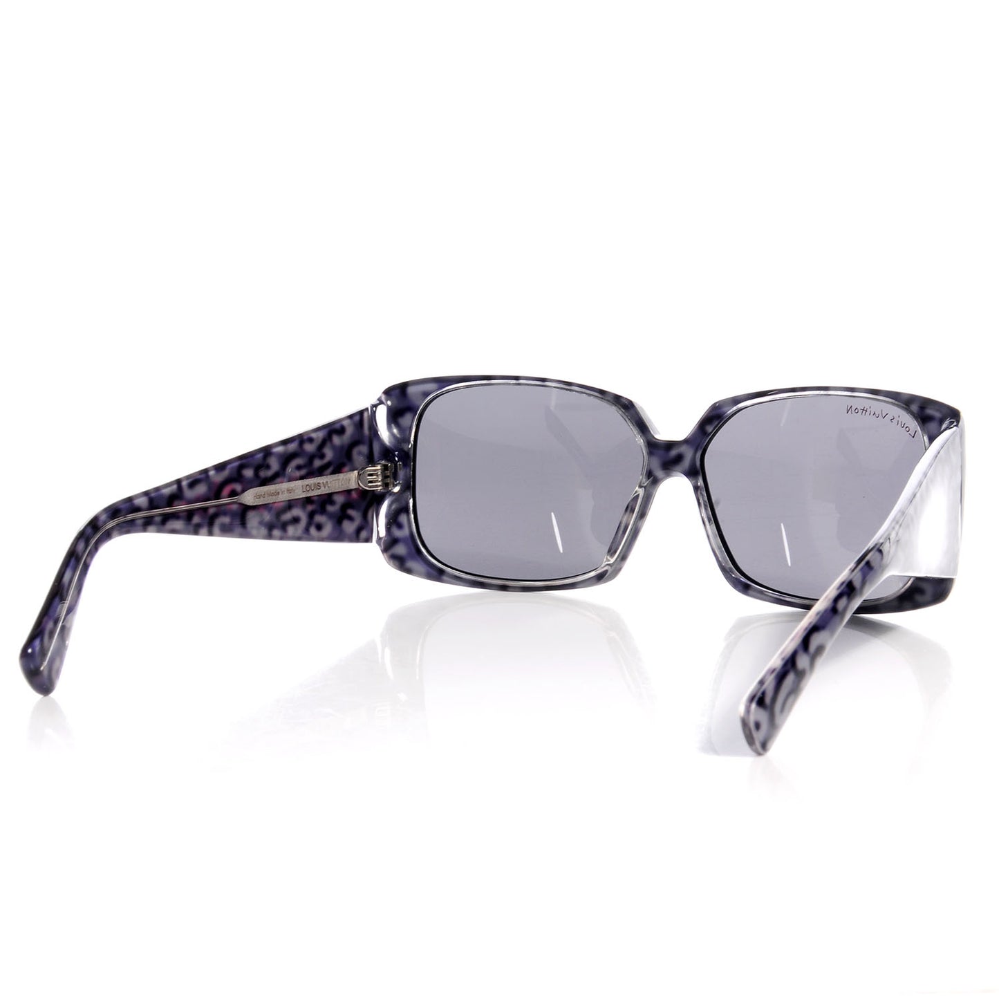 Leopard Marquise Sunglasses Grey