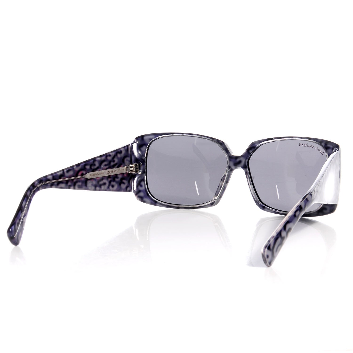 Louis Vuitton Leopard Marquise Sunglasses Grey 2 of 5