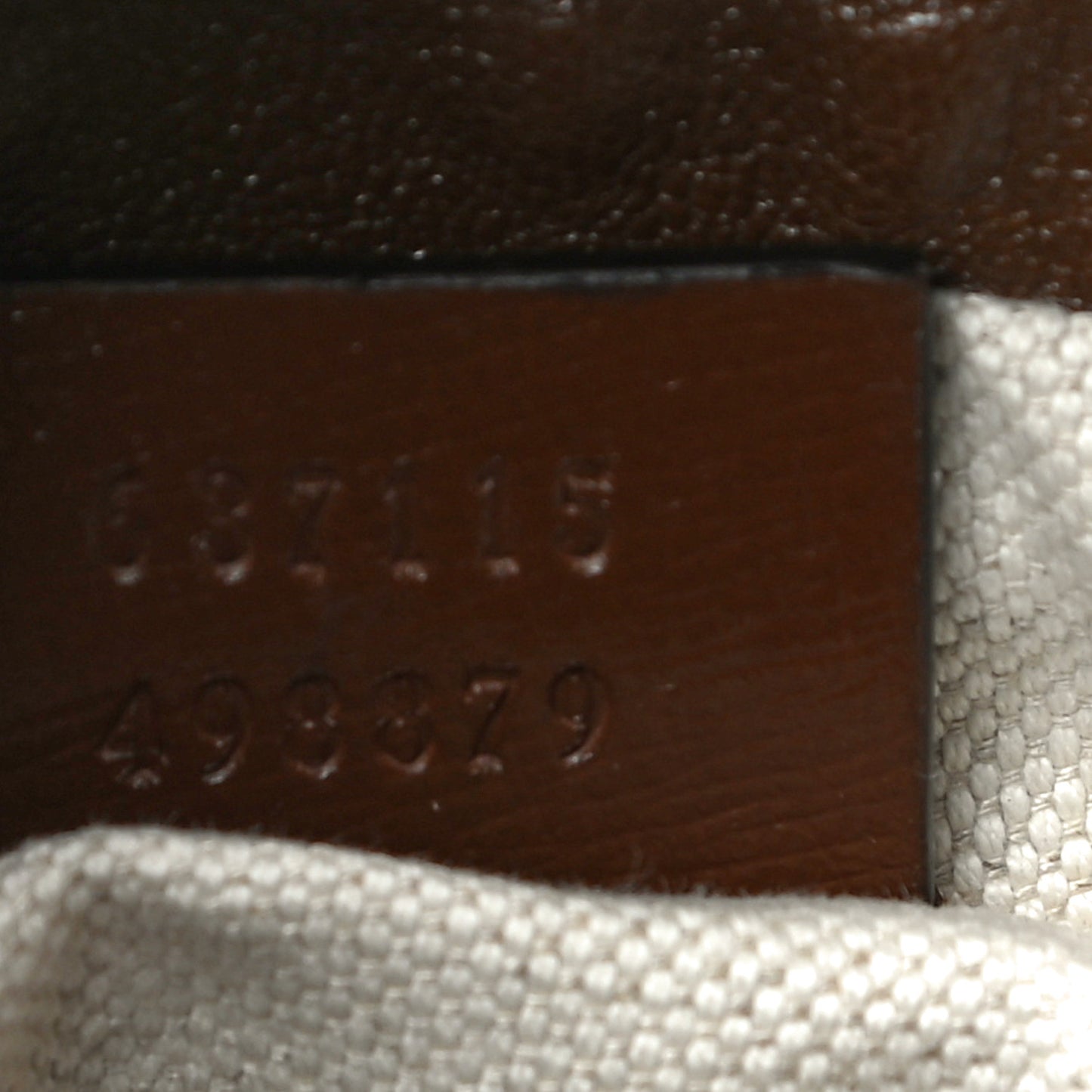 GG Supreme Monogram Azalea Sakai Calfskin Small Horsebit 1955 Drawstring Bucket Bag Beige Ebony Brown Sugar