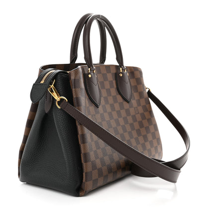 Louis Vuitton Cuir Taurillon Damier Ebene Normandy Black 3 of 13