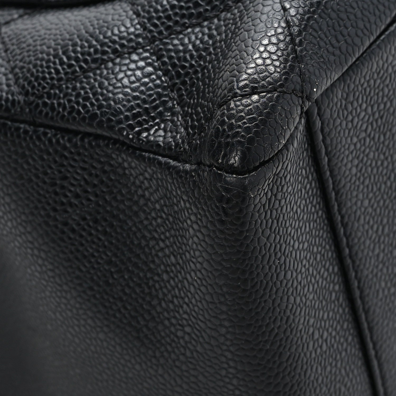 Chanel Caviar Quilted Grand Shopping Tote GST Black 11 of 12