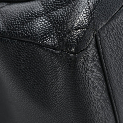 Chanel Caviar Quilted Grand Shopping Tote GST Black 11 of 12