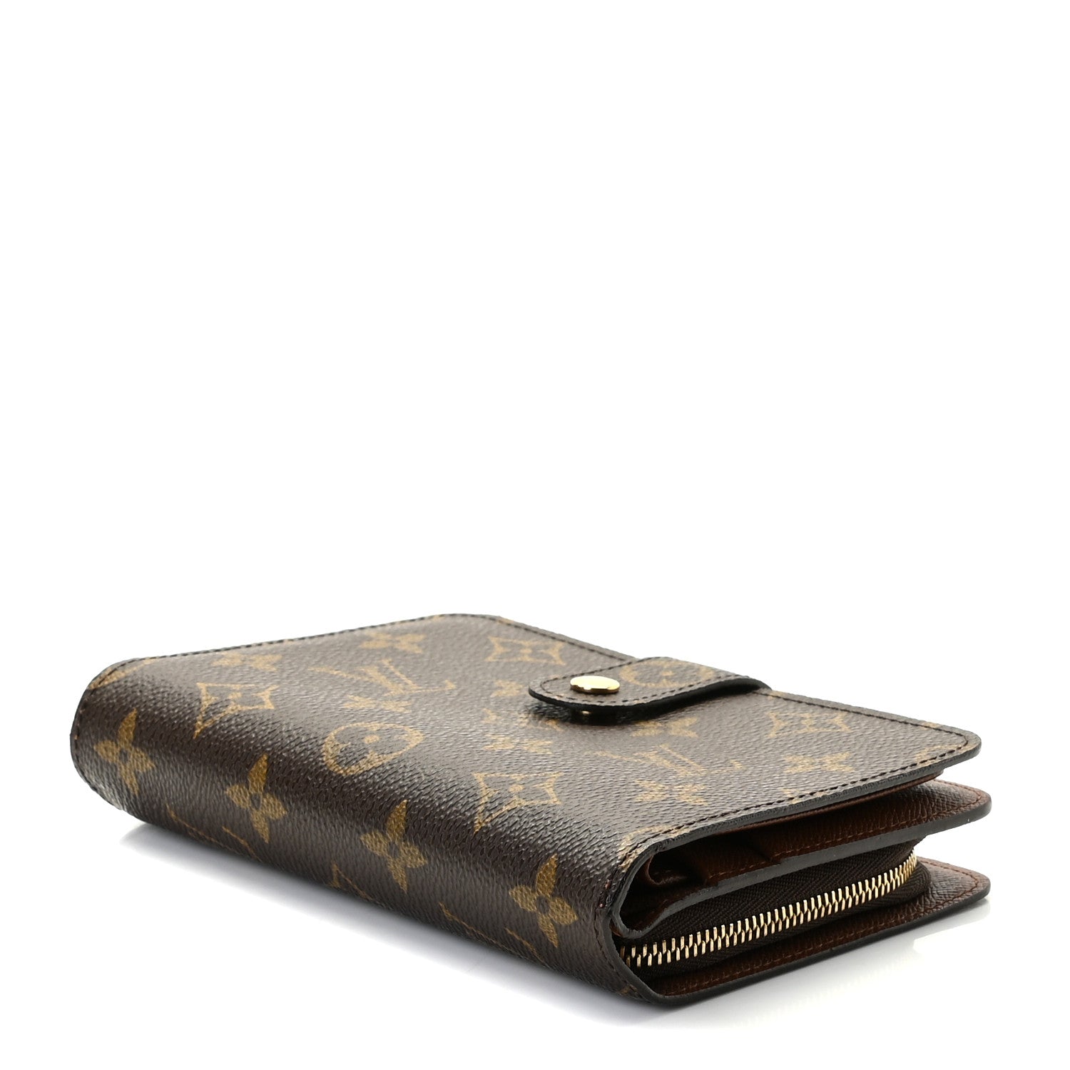 Louis Vuitton Monogram Porte Papier Zippe Wallet 4 of 9