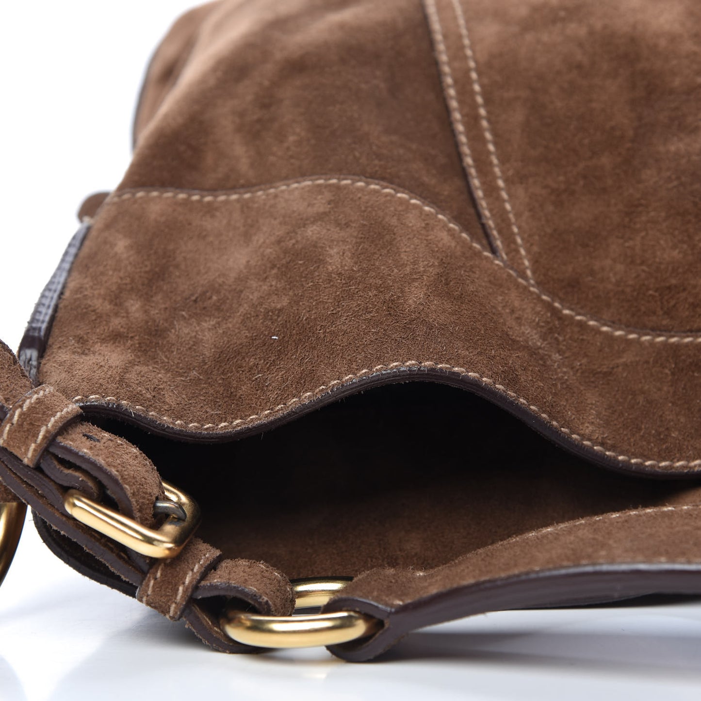 Scamosciato Suede Hobo Brown