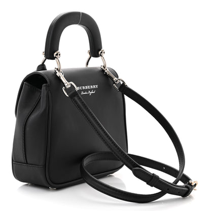 Burberry Trench Calfskin Small DK88 Top Handle Bag Black 3 of 12