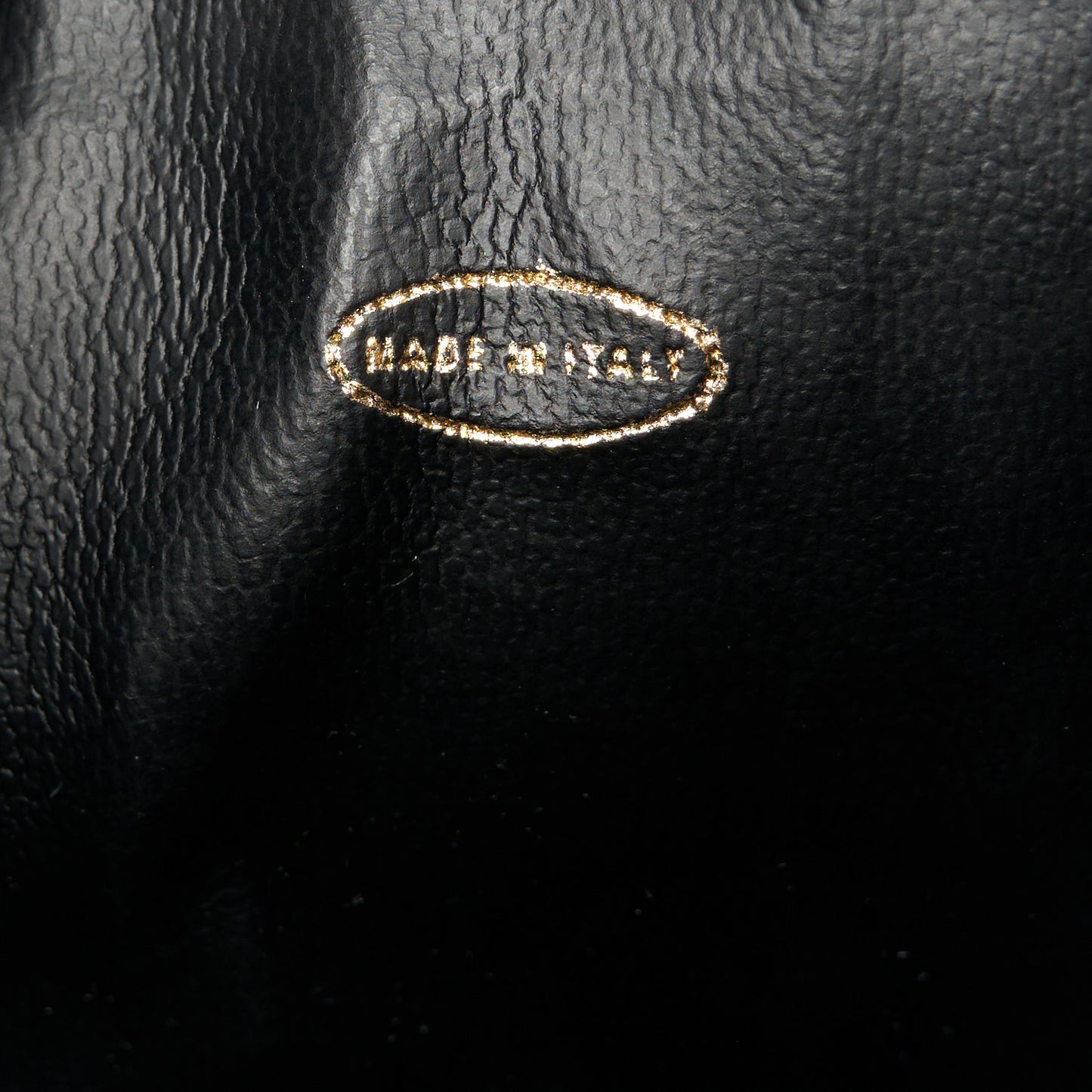 Calfskin Cosmetic Vanity Bag Black