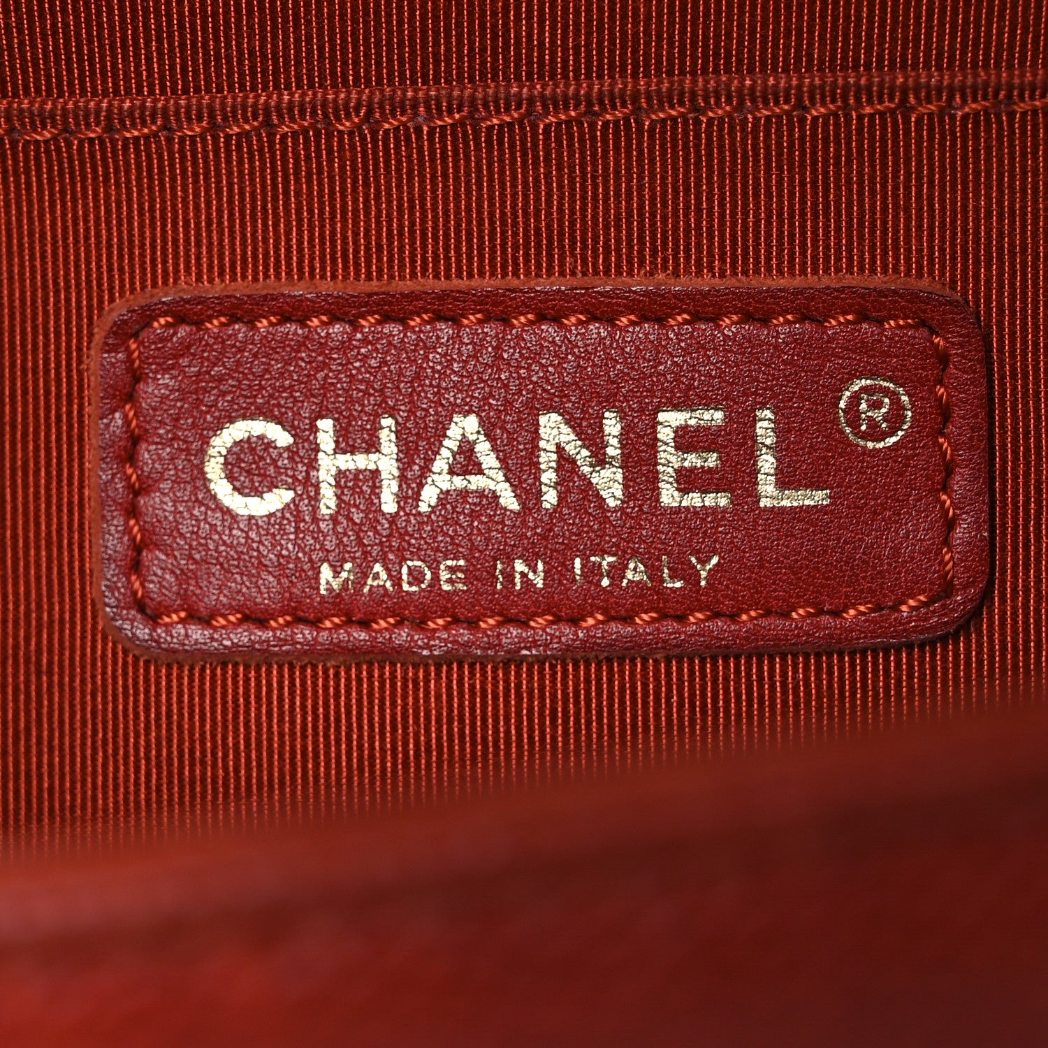 Chanel Caviar Quilted Medium Boy Flap Dark Red 6 of 12