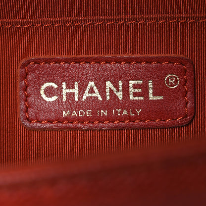 Chanel Caviar Quilted Medium Boy Flap Dark Red 6 of 12