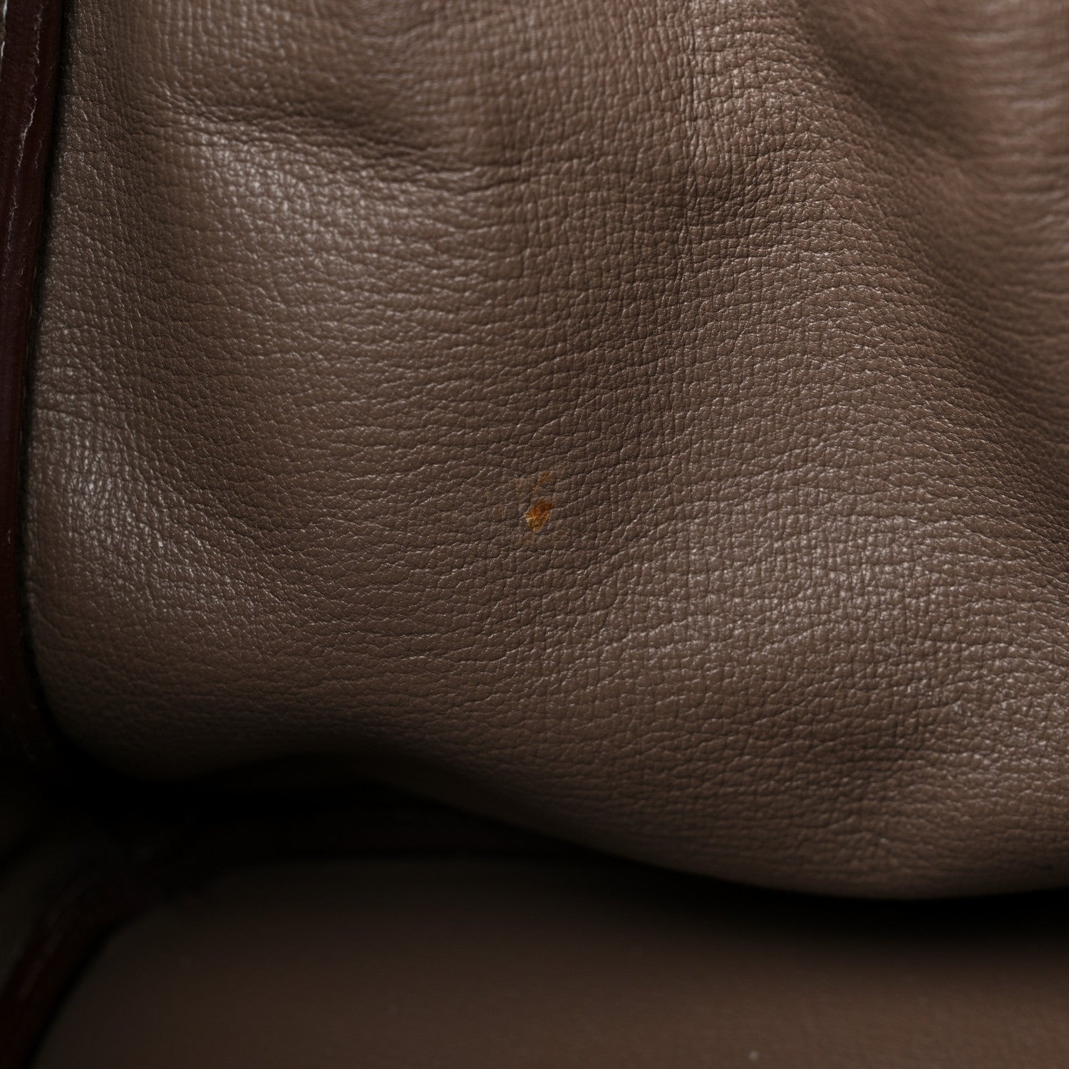 Hermes Taurillon Clemence Birkin 35 Etoupe 11 of 17