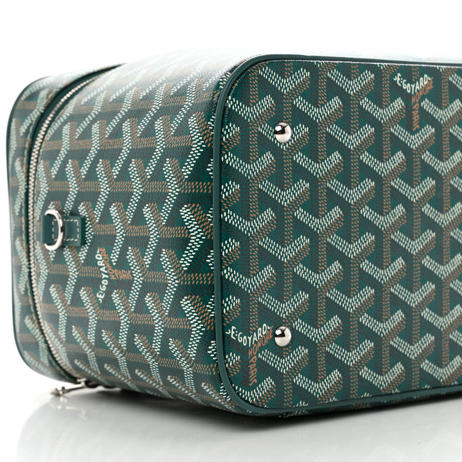 Goyard Goyardine Muse Vanity Case Green 7 of 8