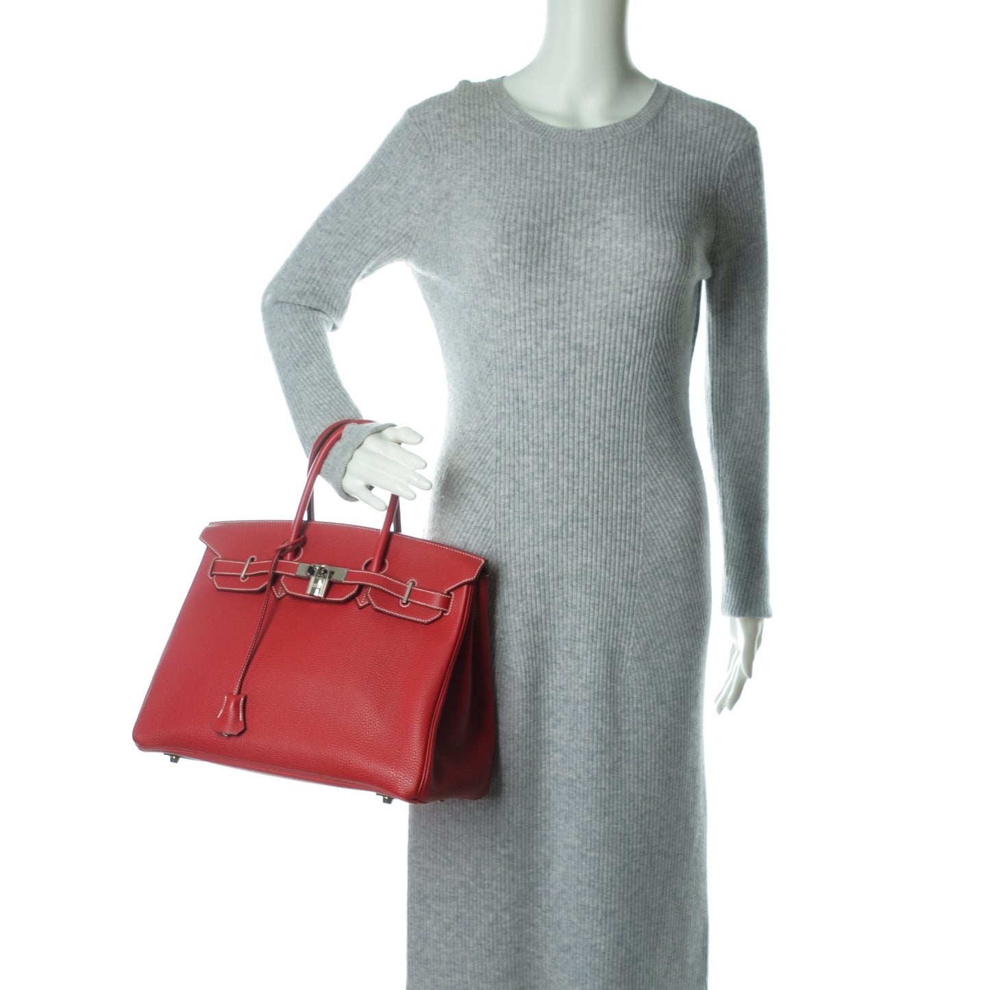 Togo Birkin 35 Rouge Vif