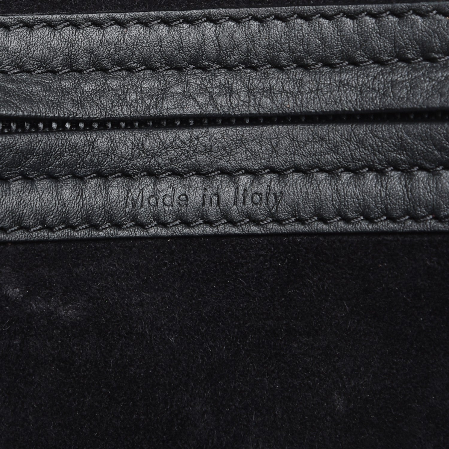 Celine Supple Calfskin Medium Phantom Luggage Black 7 of 10