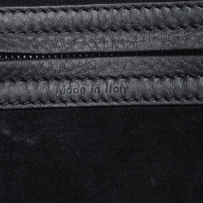 Celine Supple Calfskin Medium Phantom Luggage Black 7 of 10