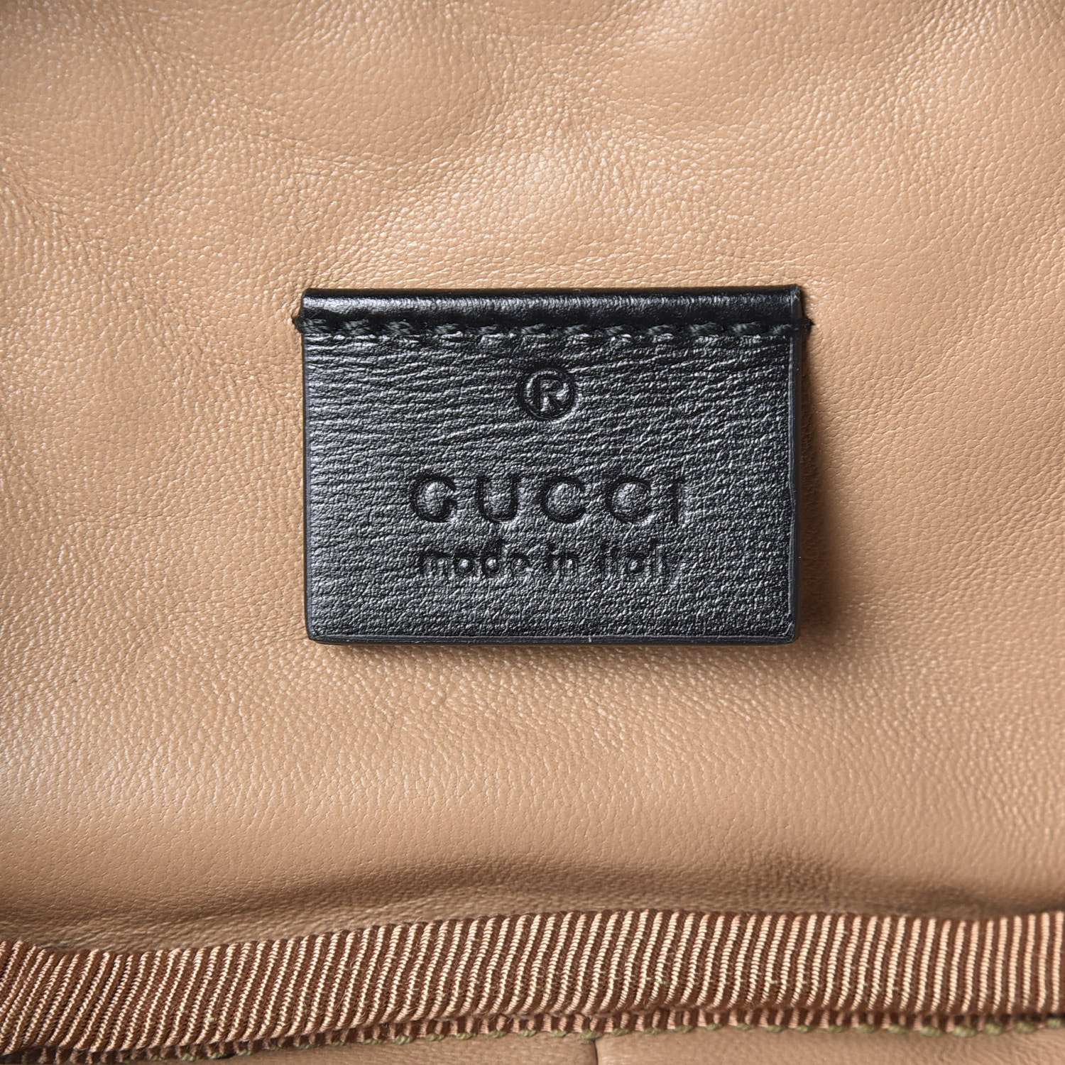 Gucci Calfskin Trapuntata Zumi Belt Bag Black 8 of 10