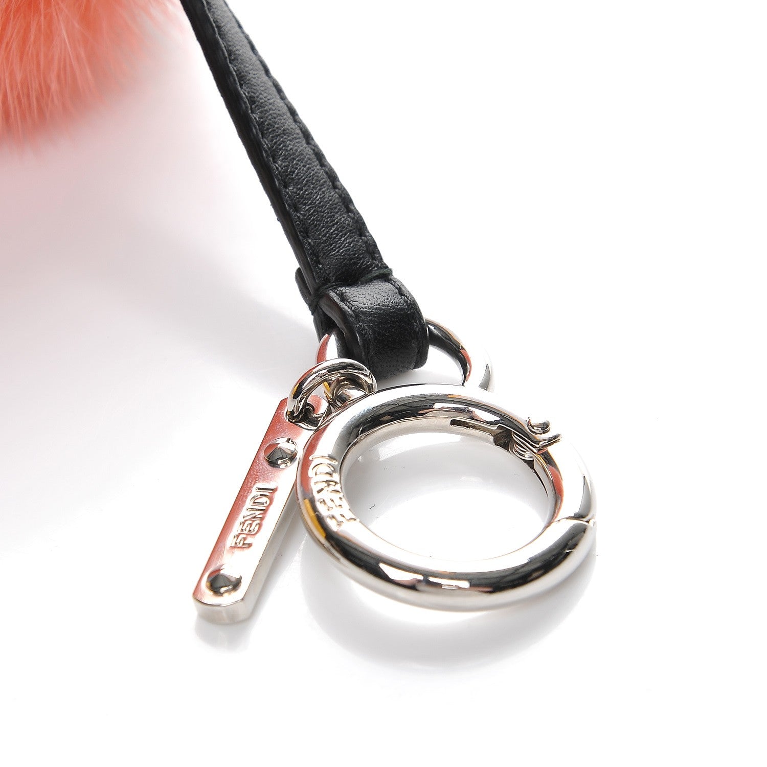 Fendi Mink Fox Fur Kid Monster Bag Bug Charm Multicolor 4 of 5