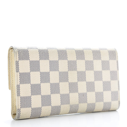 Louis Vuitton Damier Azur Porte Tresor International Wallet 3 of 16