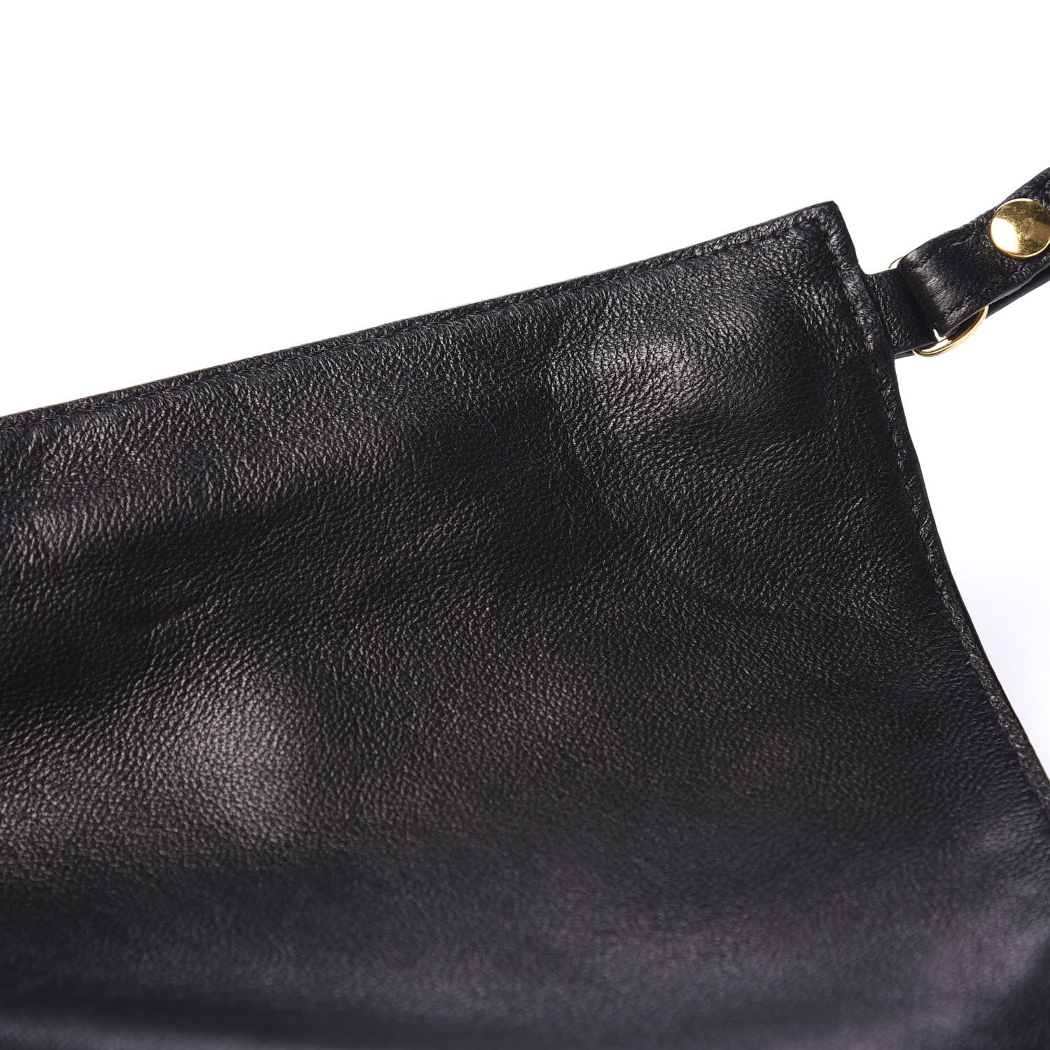 Tom Ford Ramskin Large Alix Padlock Zip Shoulder Bag Black 7 of 9