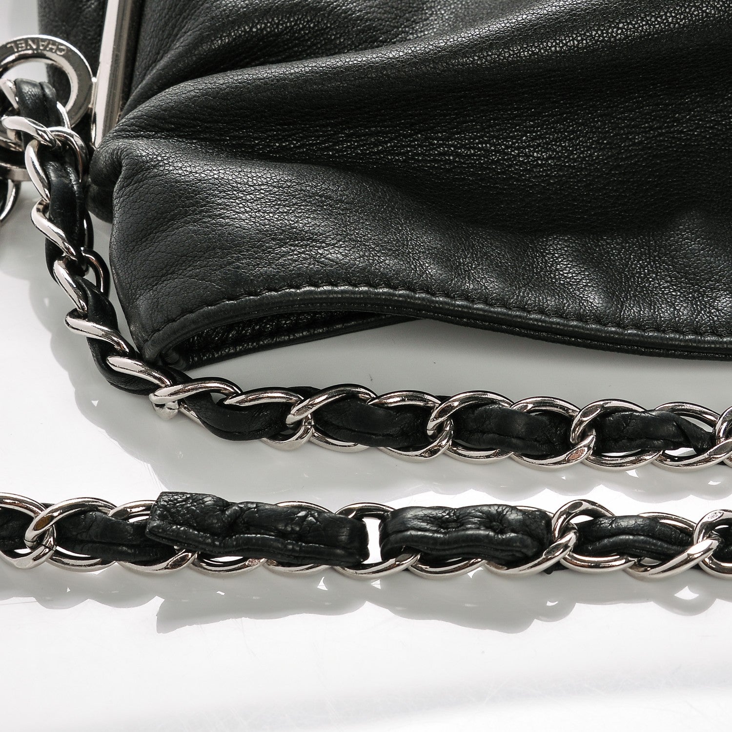 Chanel Lambskin Large Ultimate Soft Tote Black 8 of 8