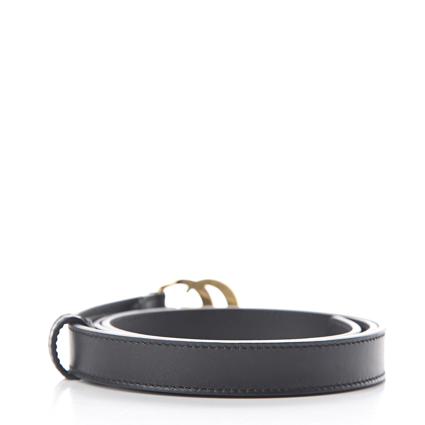 Calfskin Double G 20mm Belt 85 34 Black