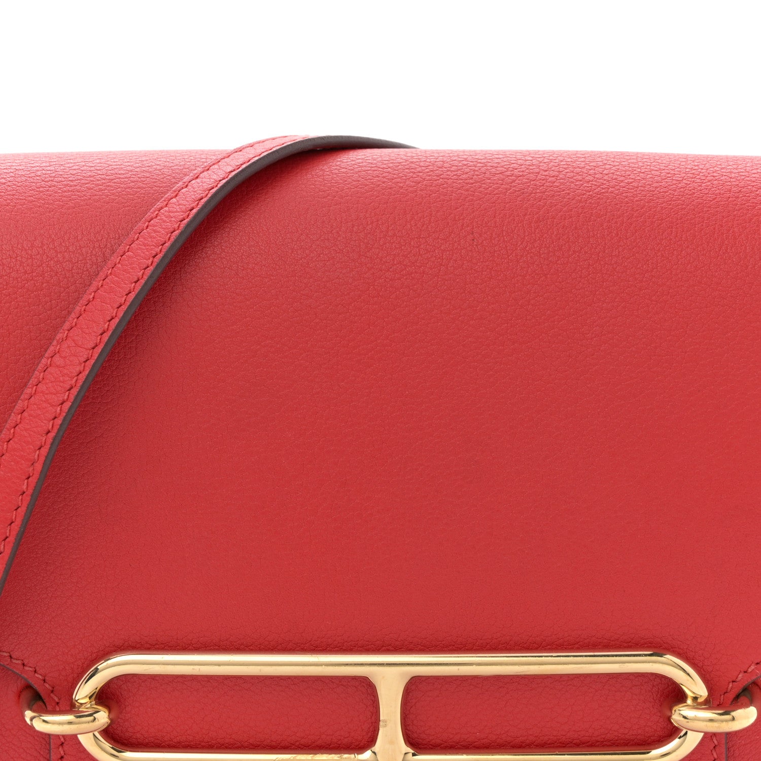 Hermes Evercolor Mini Sac Roulis Rouge Casaque 8 of 11