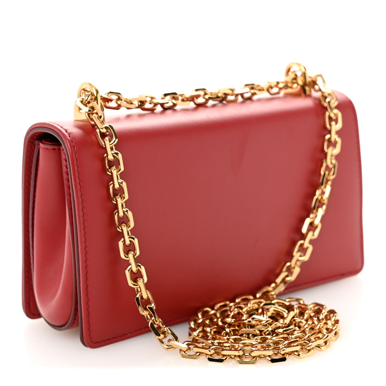 Dolce & Gabbana Nappa Mini DG Girls Shoulder Bag Red 3 of 10