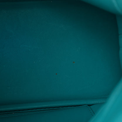 Hermes Taurillon Clemence Bolide 31 Turquoise 8 of 16