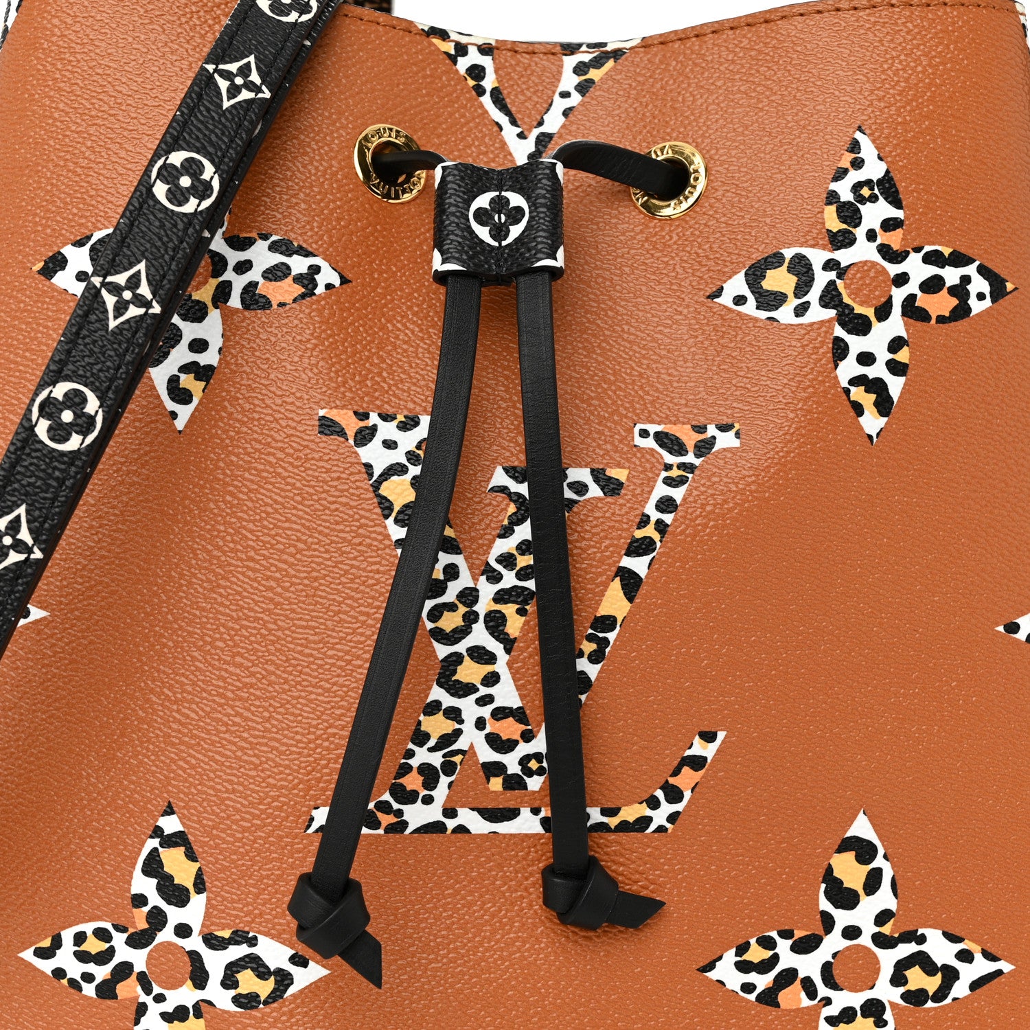 Louis Vuitton Monogram Giant Jungle NeoNoe Caramel 7 of 9
