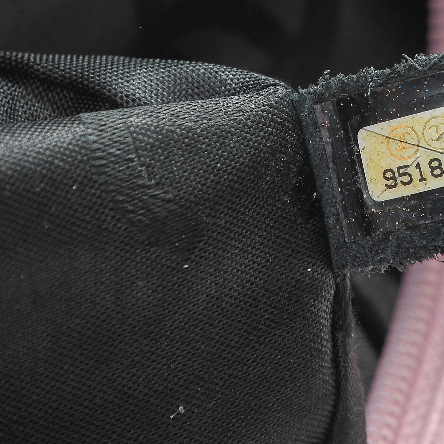 Calfskin Quilted Large Cambon Bowler Pink Black