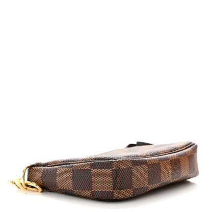Louis Vuitton Damier Ebene Mini Pochette Accessories 4 of 8