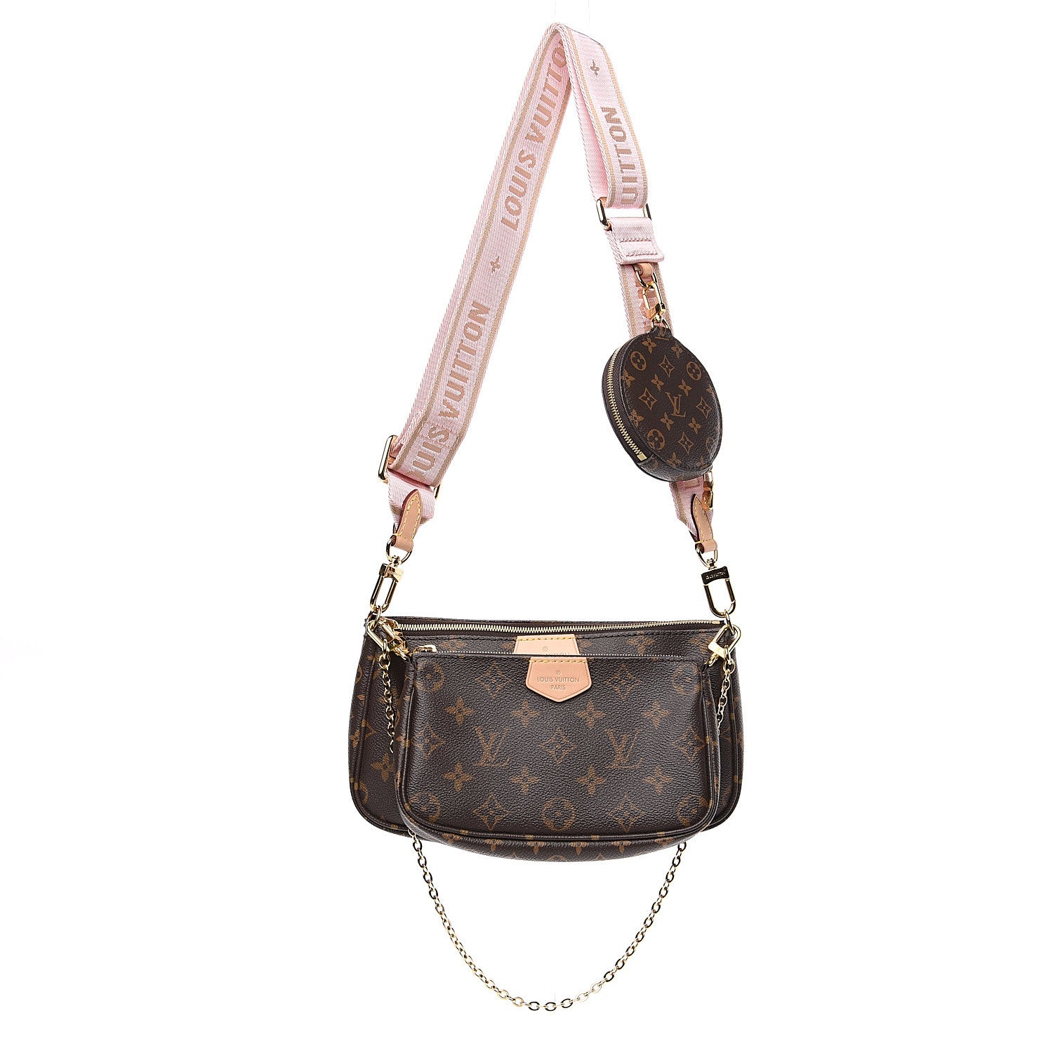 Louis Vuitton Monogram Multi Pochette Accessories Rose Clair 1 of 8
