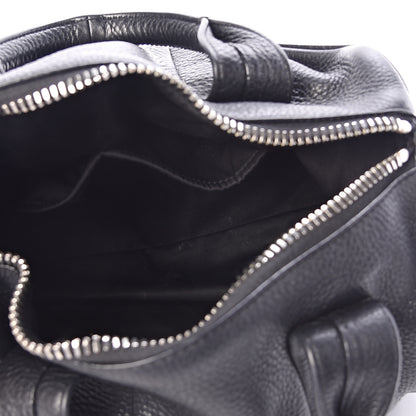 Alexander Wang Pebbled Lambskin Rocco Black Silver Hardware 5 of 9